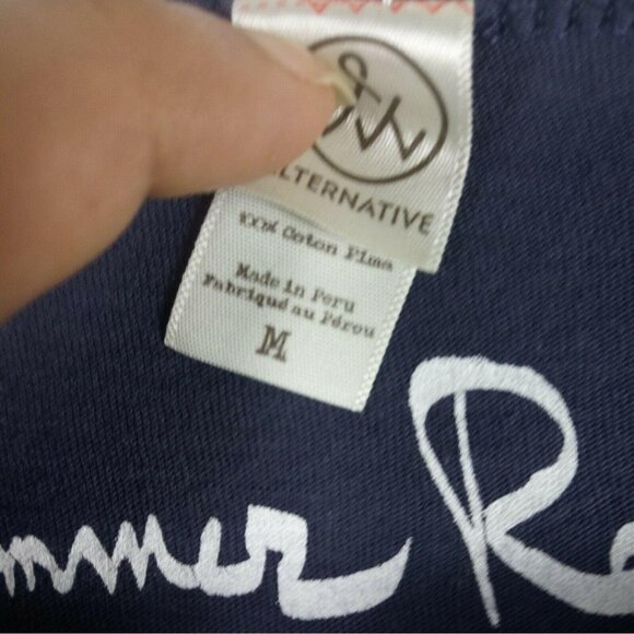 "Summer Is My Way of Life" Women's T-Shirt M Blue Casual Soft Girl Handmade NYC - Picture 6 of 6